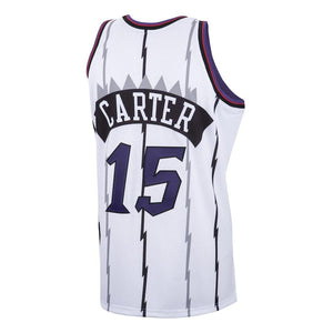 Toronto Raptors Vince Carter Hardwood Classics Home Swingman Jersey By Mitchel & Ness - Mens