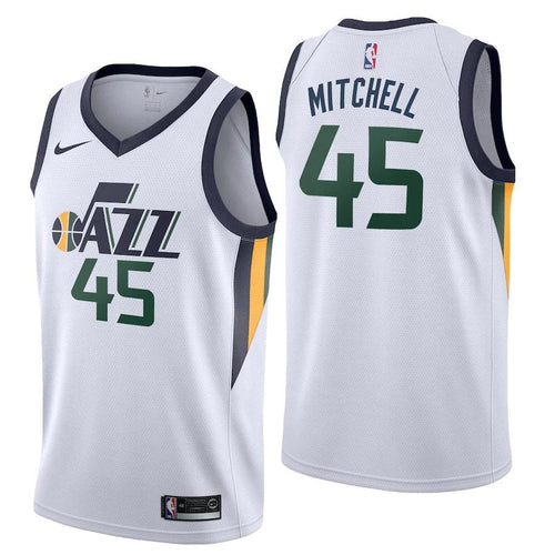 Utah Jazz Nike Association Swingman Jersey - Donovan Mitchell - Mens