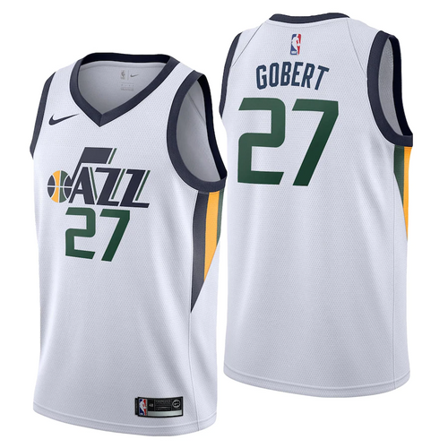 Utah Jazz Nike Association Swingman Jersey - Rudy Gobert - Mens