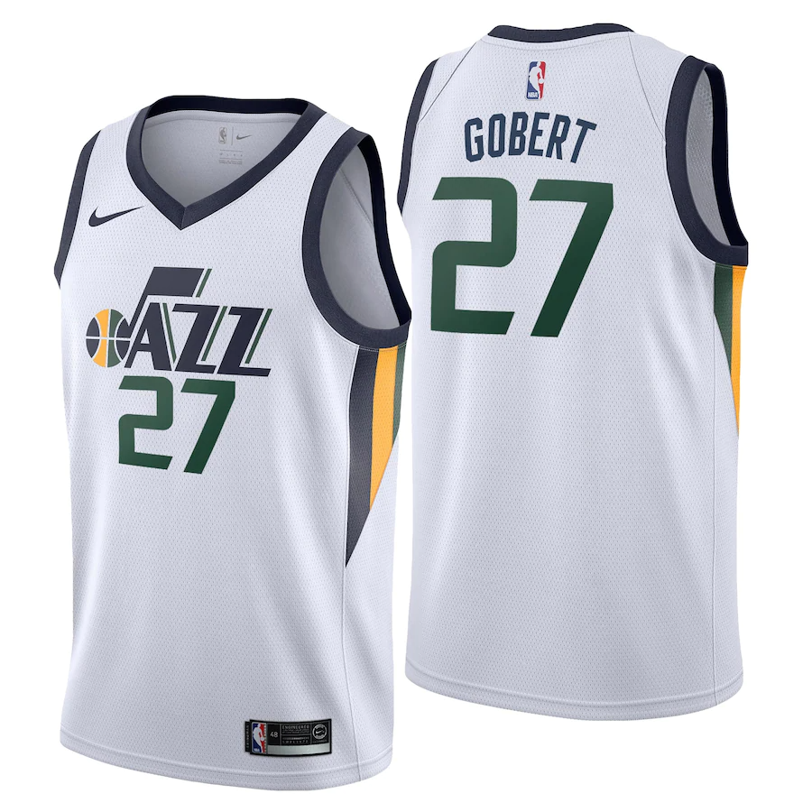 Utah Jazz Nike Association Swingman Jersey - Rudy Gobert - Mens