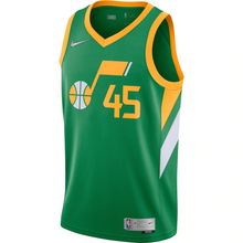 Load image into Gallery viewer, Utah Jazz Nike Earned Edition Swingman Jersey - Donovan Mitchell - Mens