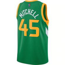 Load image into Gallery viewer, Utah Jazz Nike Earned Edition Swingman Jersey - Donovan Mitchell - Mens
